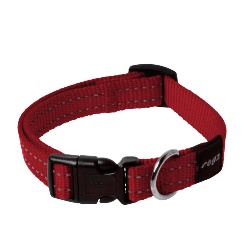 Hundehalsband Nitelife Rot 16 MMX26-40 CM
